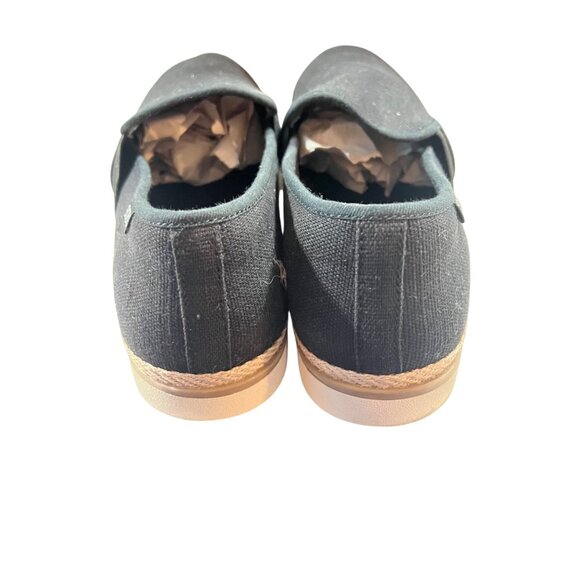 BOBS Womens Black Canvas Slip-On Shoes Memory Foam Insole Casual Size 10 - Picture 4 of 7